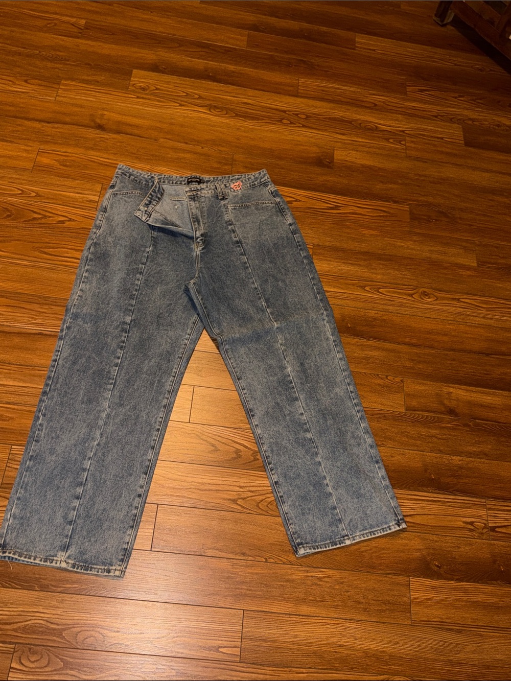 Light Blue Washed Jeans